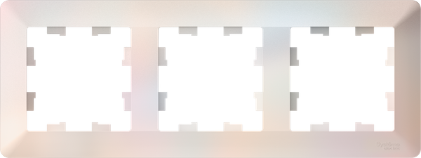 Рамка для выключателей и розеток Systeme (Schneider) Electric AtlasDesign Air ATN220403 - фото