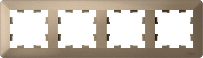 Рамка для выключателей и розеток Systeme (Schneider) Electric AtlasDesign Air ATN220504 - фото