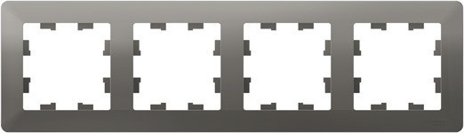 Рамка для выключателей и розеток Systeme (Schneider) Electric AtlasDesign Air ATN220904 - фото