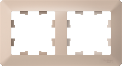 Рамка для выключателей и розеток Systeme (Schneider) Electric AtlasDesign Air ATN221202 - фото