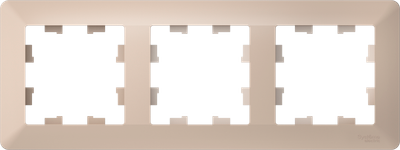 Рамка для выключателей и розеток Systeme (Schneider) Electric AtlasDesign Air ATN221203 - фото