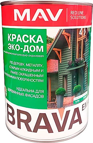 Краска MAV Brava Эко-Дом - фото