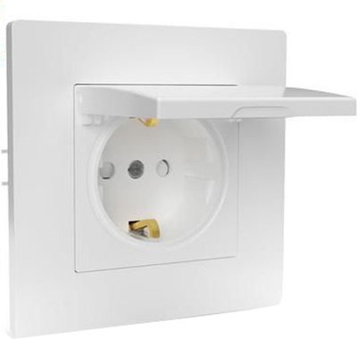 Розетка Tokov Electric Pixel TKE-PX-R1ZSW1-C34 - фото