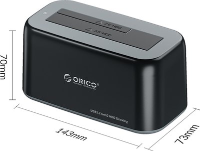 Бокс для жесткого диска Orico 6819C3-EU-BK-BP