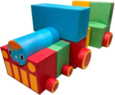 Мягкий комплекс Dinamika Веселый паровозик / ZSO-004418 - фото