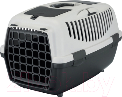 Переноска для животных Trixie Traveller Capri II 39821 (темно-серый/светло-серый) - фото