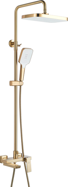 Душевая система со смесителем Rose R1836G - фото