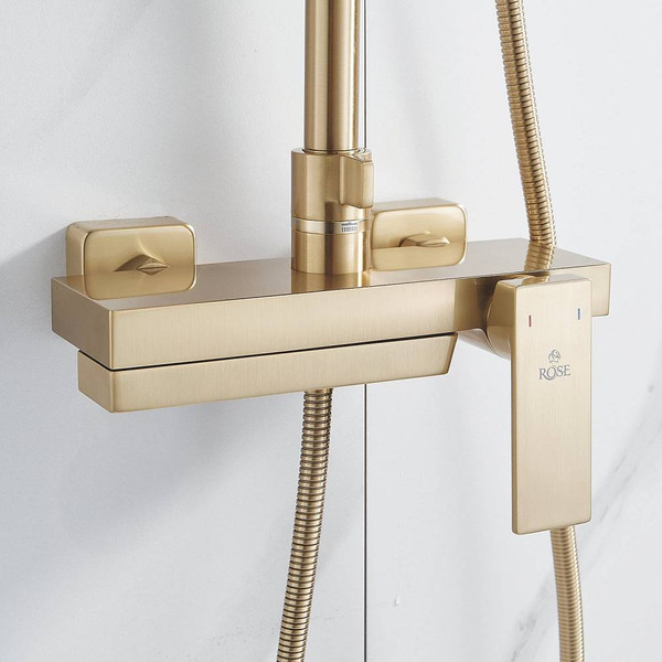 Душевая система со смесителем Rose R1836G