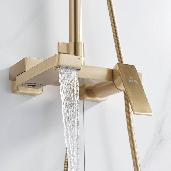 Душевая система со смесителем Rose R1836G