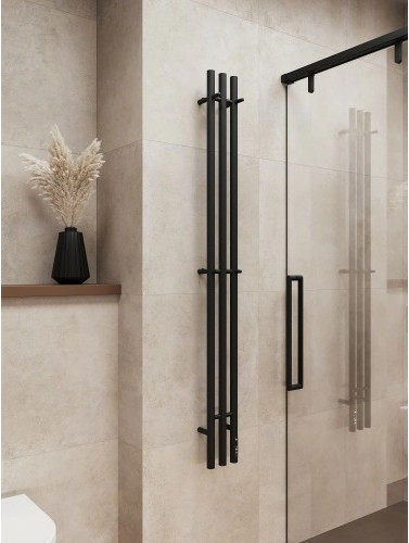 Полотенцесушитель электрический Terminus Стойка Tres Круг 1600