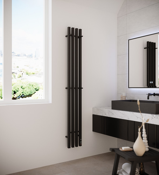 Полотенцесушитель электрический Terminus Стойка Quatro Проф 1600