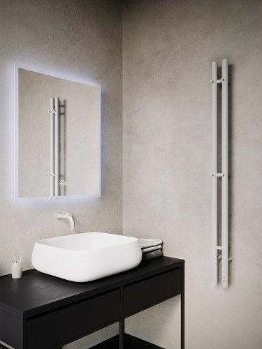 Полотенцесушитель электрический Terminus Стойка Duo Круг 1200