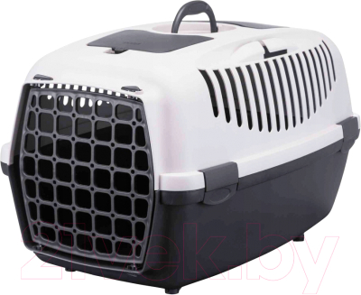 Переноска для животных Trixie Traveller Capri III 39831 (светло-серый/темно-серый) - фото
