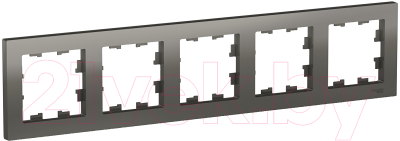 Рамка для выключателей и розеток Systeme (Schneider) Electric AtlasDesign ATN000905 - фото