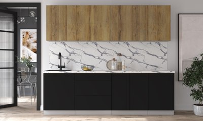 Кухонный гарнитур Интерлиния Мила Матте 2.5 А