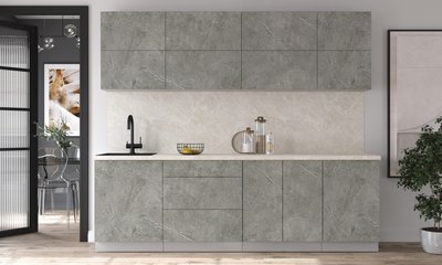 Кухонный гарнитур Интерлиния Мила Матте 2.5 А