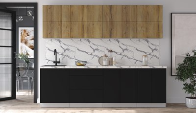 Кухонный гарнитур Интерлиния Мила Матте 2.6 А