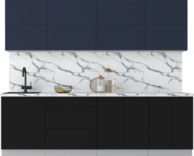 Кухонный гарнитур Интерлиния Мила Матте 2.6 А - фото