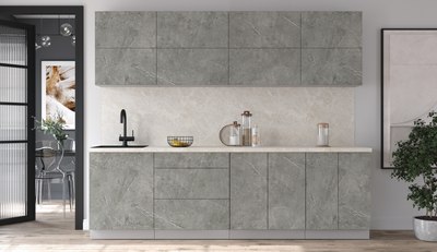 Кухонный гарнитур Интерлиния Мила Матте 2.6 А