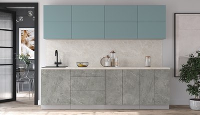 Кухонный гарнитур Интерлиния Мила Матте 2.6 А