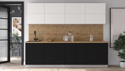 Кухонный гарнитур Интерлиния Мила Матте 2.7 А