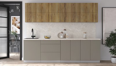 Кухонный гарнитур Интерлиния Мила Матте 2.7 А