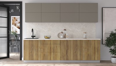 Кухонный гарнитур Интерлиния Мила Матте 2.7 А