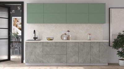 Кухонный гарнитур Интерлиния Мила Матте 2.8 А