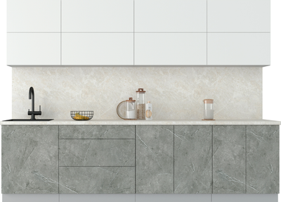 Кухонный гарнитур Интерлиния Мила Матте 2.9 А - фото