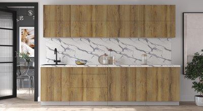 Кухонный гарнитур Интерлиния Мила Матте 2.9 А