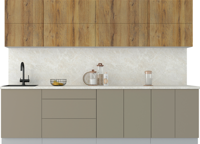 Кухонный гарнитур Интерлиния Мила Матте 2.9 А - фото