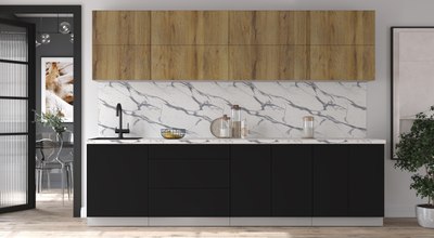 Кухонный гарнитур Интерлиния Мила Матте 2.9 А