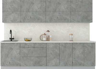 Кухонный гарнитур Интерлиния Мила Матте 2.9 А - фото