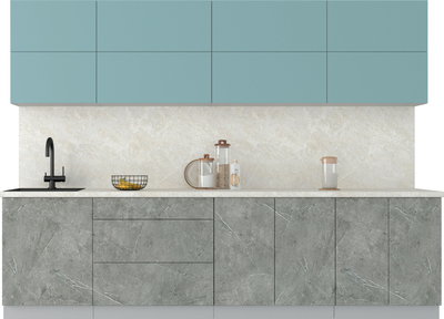 Кухонный гарнитур Интерлиния Мила Матте 2.9 А - фото