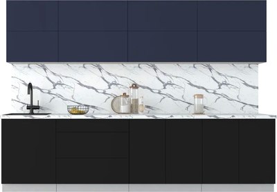 Кухонный гарнитур Интерлиния Мила Матте 3.0 А - фото