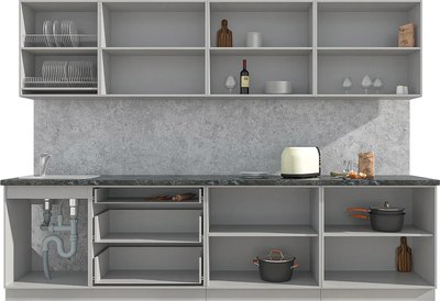 Кухонный гарнитур Интерлиния Мила Матте 3.0 А