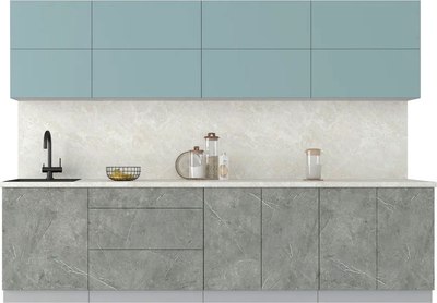 Кухонный гарнитур Интерлиния Мила Матте 3.0 А - фото