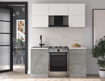 Кухонный гарнитур Интерлиния Мила Матте 1.6 Б