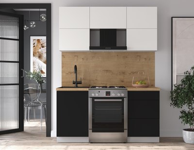 Кухонный гарнитур Интерлиния Мила Матте 1.6 Б