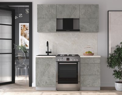 Кухонный гарнитур Интерлиния Мила Матте 1.6 Б