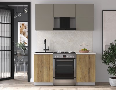 Кухонный гарнитур Интерлиния Мила Матте 1.6 Б