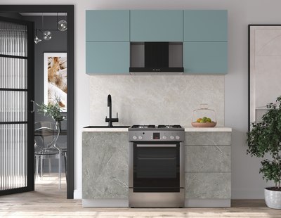 Кухонный гарнитур Интерлиния Мила Матте 1.6 Б