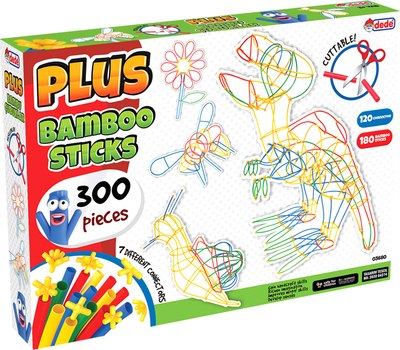 Конструктор Dede Bamboo-стики. Мир динозавров / 03680 - фото