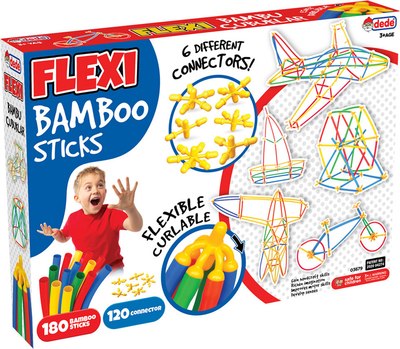 Конструктор Dede Bamboo-стики. Техника / 03679 - фото