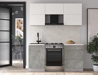 Кухонный гарнитур Интерлиния Мила Матте 1.7 Б