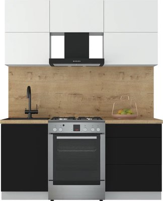 Кухонный гарнитур Интерлиния Мила Матте 1.7 Б - фото