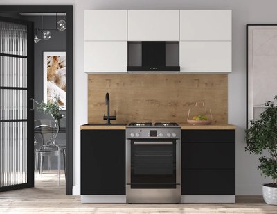 Кухонный гарнитур Интерлиния Мила Матте 1.7 Б