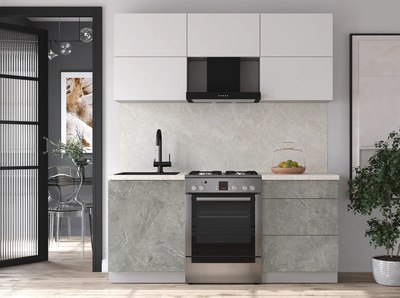 Кухонный гарнитур Интерлиния Мила Матте 1.8 Б