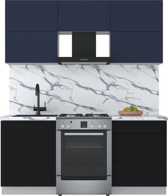 Кухонный гарнитур Интерлиния Мила Матте 1.8 Б - фото