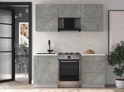 Кухонный гарнитур Интерлиния Мила Матте 1.8 Б